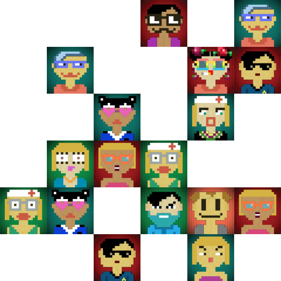 Pixel Character Maker - Create, Buy and Sell NFT Avatars